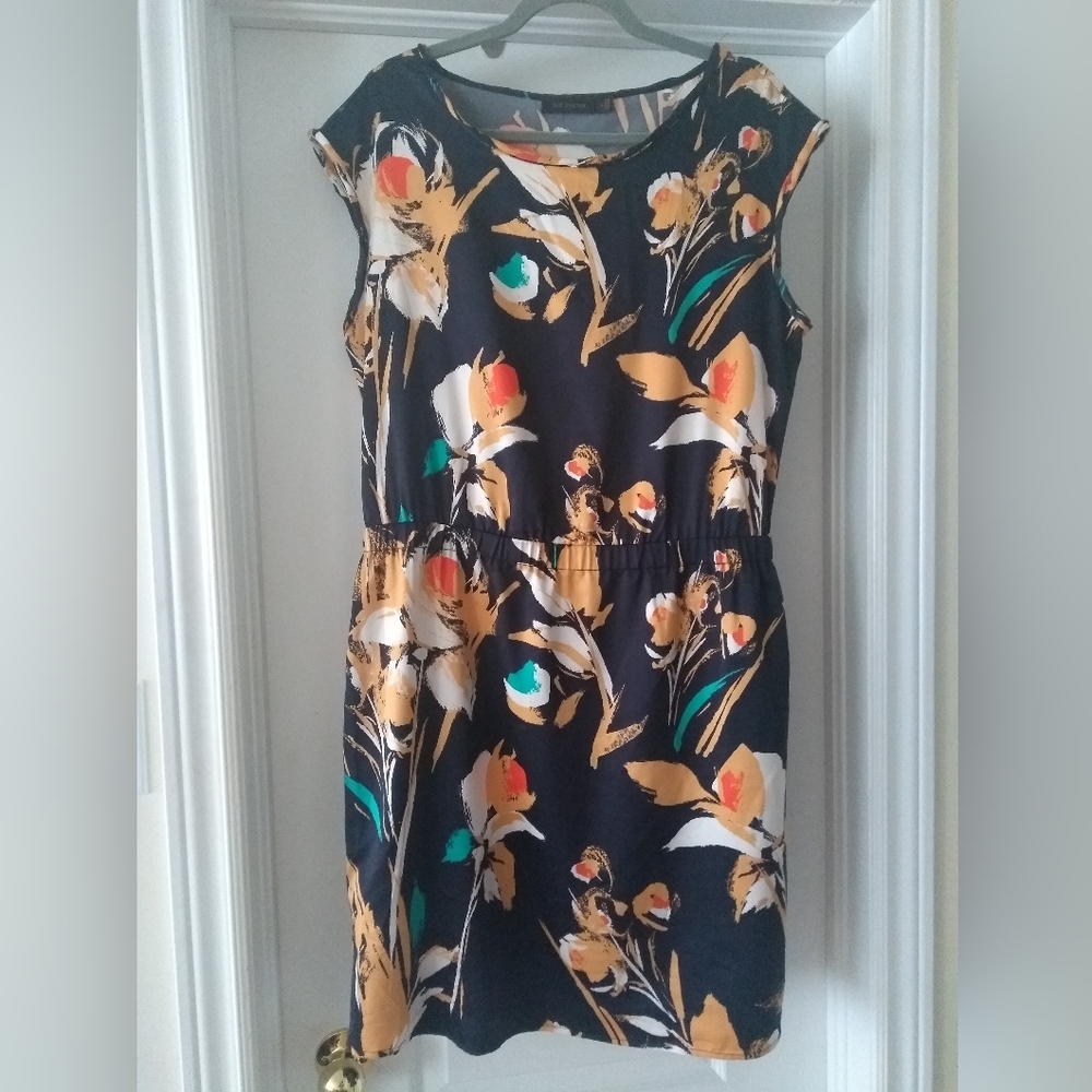 11. The Limited: Sleeveless, abstract patterned dress